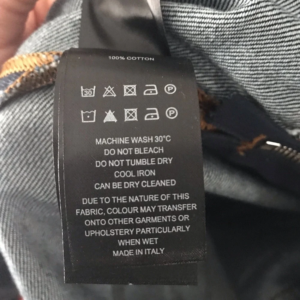 AlexaChung Blue Indigo Denim Midi Apron Dress NWT US 0 - Picture 11 of 11